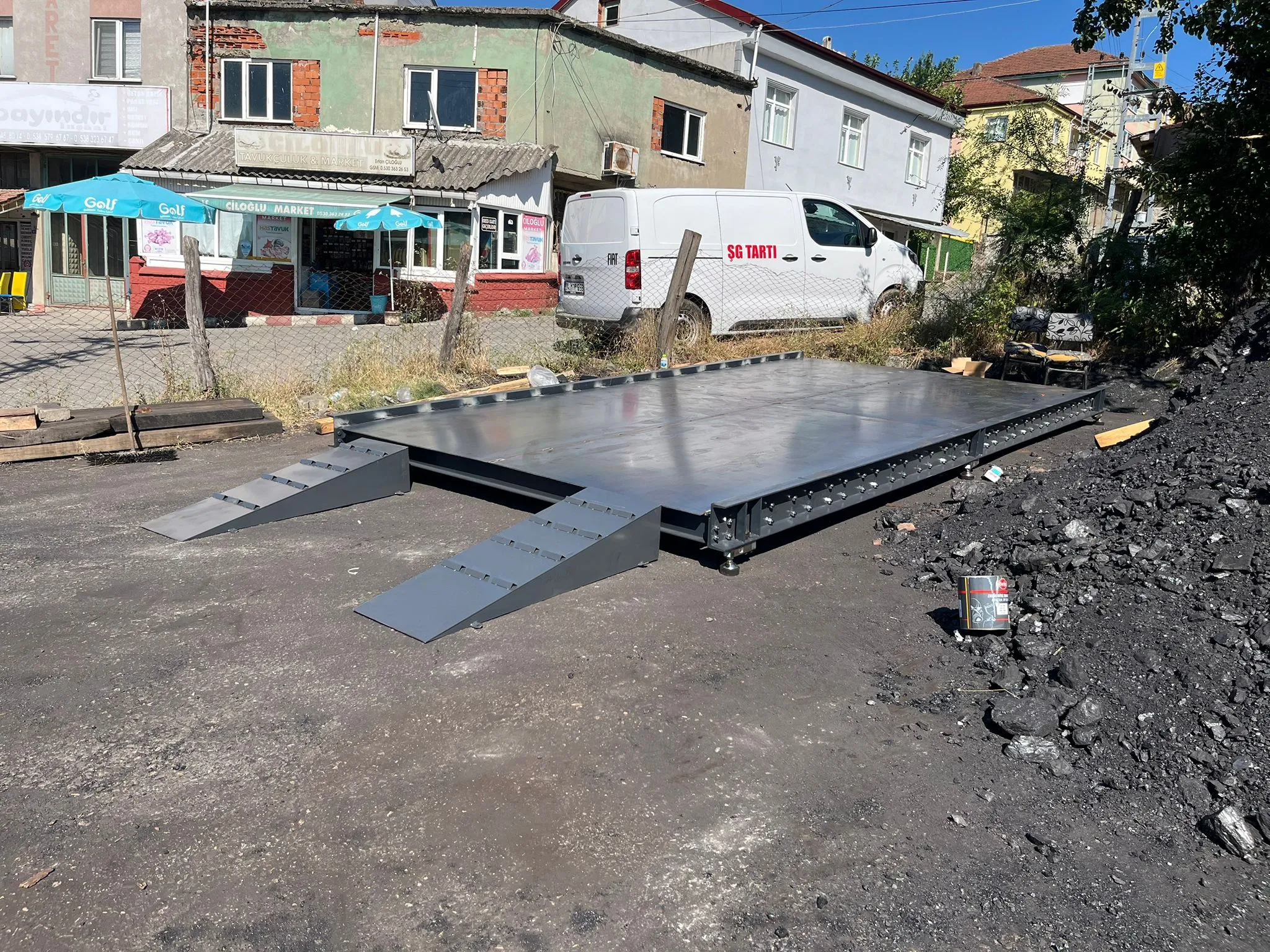 KAMYON KANTARI / 300x500cm / 10 TON / RAMPALI ARAÇ KANTARI